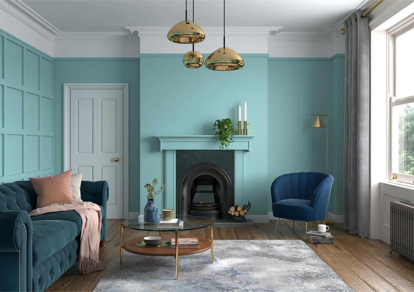 125ml Dulux Heritage Sample Pot Sky Blue