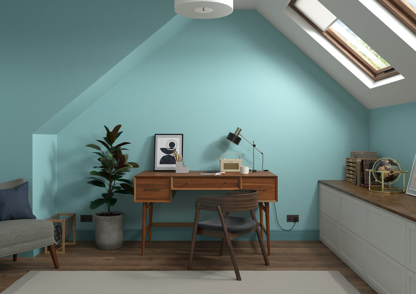 Dulux Heritage Velvet Matt Emulsion Sky Blue