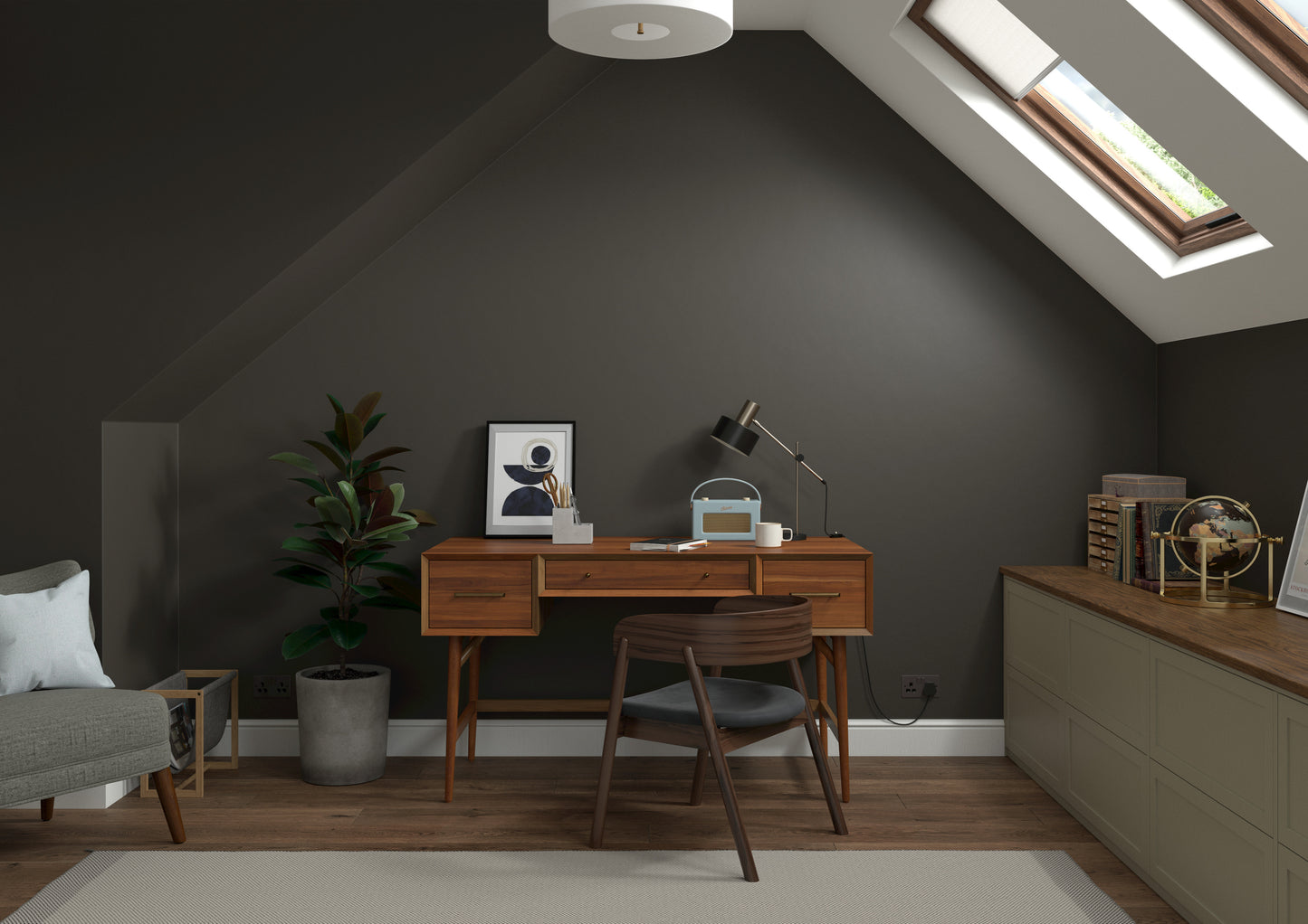 Dulux Heritage Velvet Matt Emulsion Tudor Brown