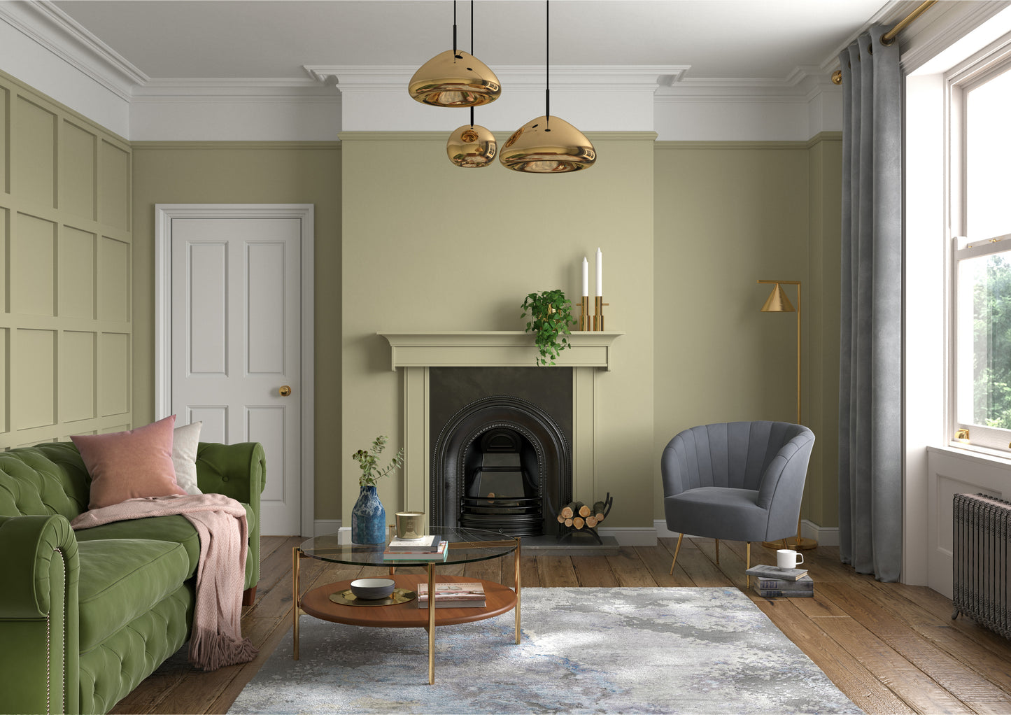 125ml Dulux Heritage Sample Pot Veranda Green