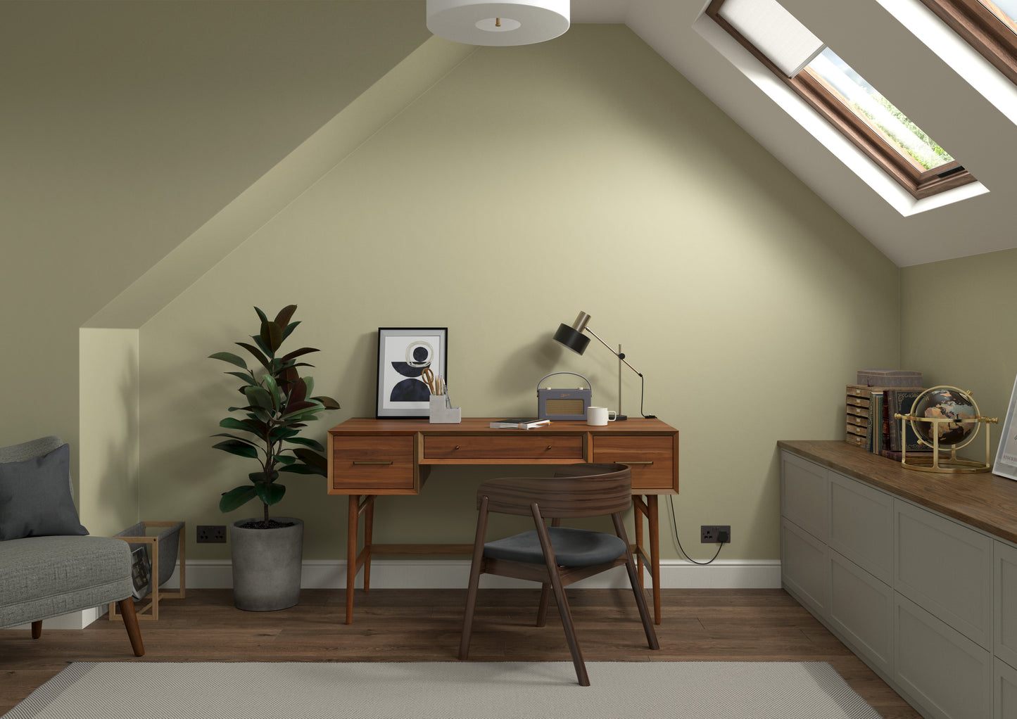 Dulux Heritage Velvet Matt Emulsion Veranda Green