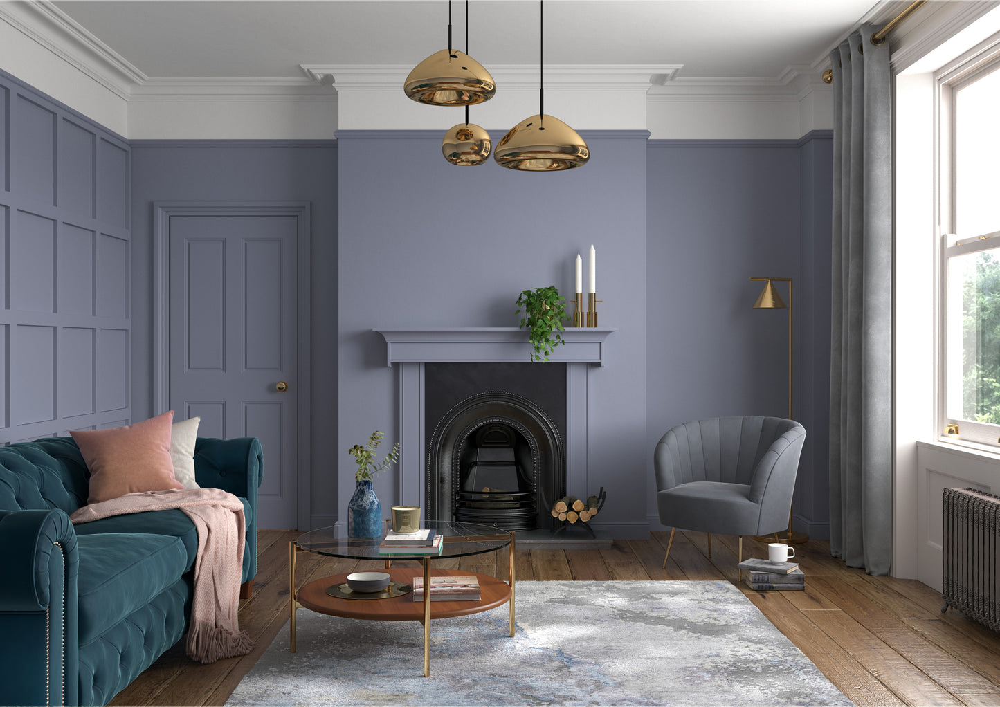 125ml Dulux Heritage Sample Pot Violet Night