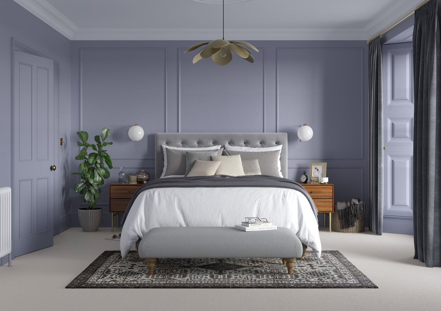125ml Dulux Heritage Sample Pot Violet Night