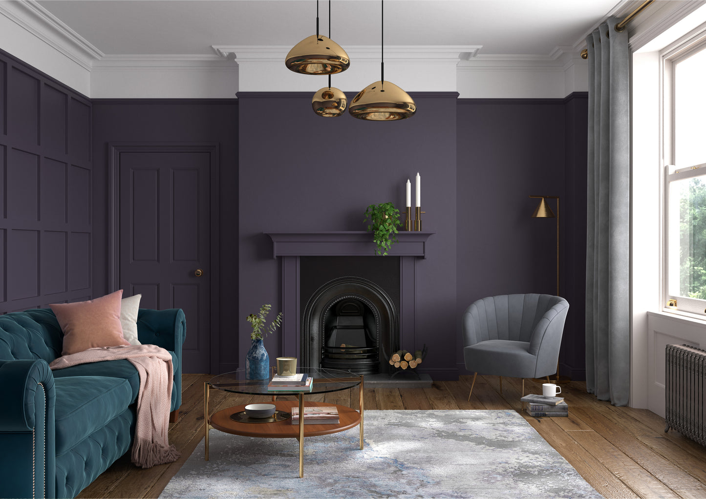 125ml Dulux Heritage Sample Pot Wild Blackberry