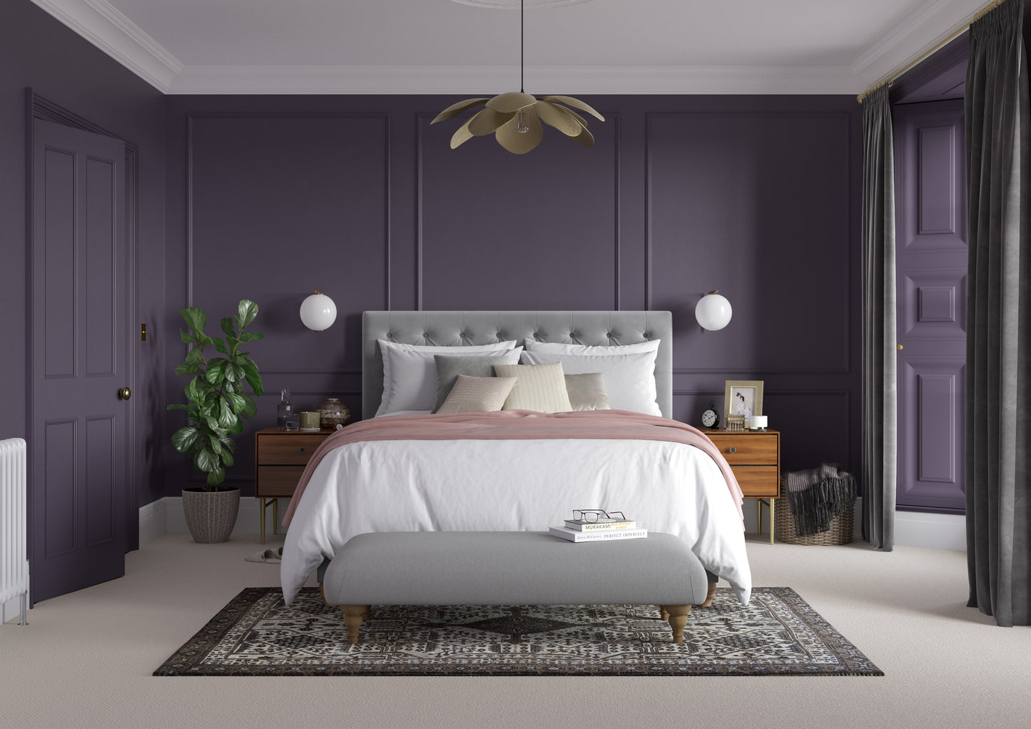 125ml Dulux Heritage Sample Pot Wild Blackberry