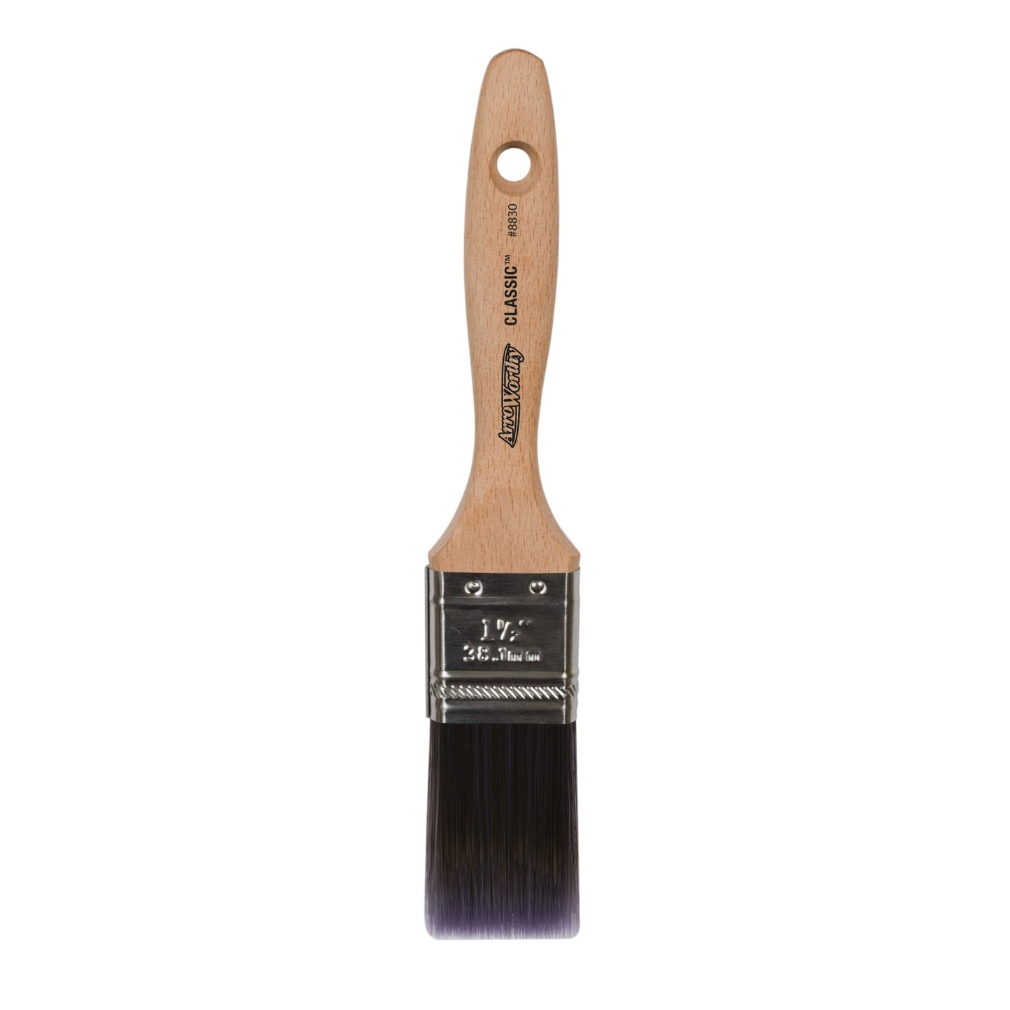 1.5" Arroworthy Classic Straight Cut Beaver Tail Paint Brush