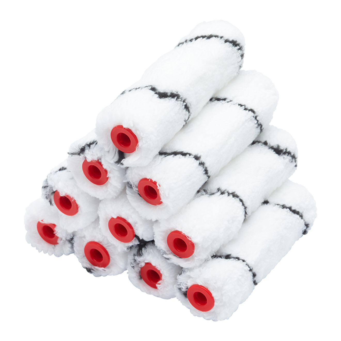 4" ProDec Advance Microfibre Medium Pile Mini Rollers Pack Of 10