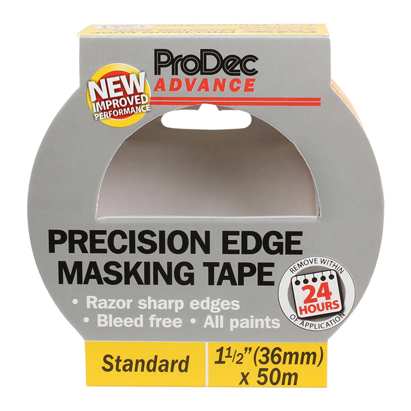 Prodec Advance Standard Precision Edge Masking Tape - 50m