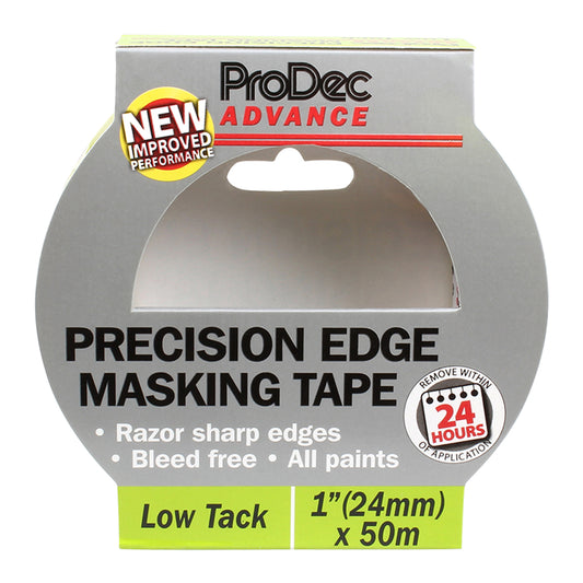 Prodec Advance Low Tack Precision Edge Masking Tape - 50m