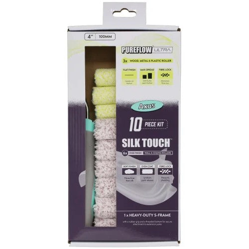 Axus Decor Silk Touch & Pureflow Ultra Mini Roller Set