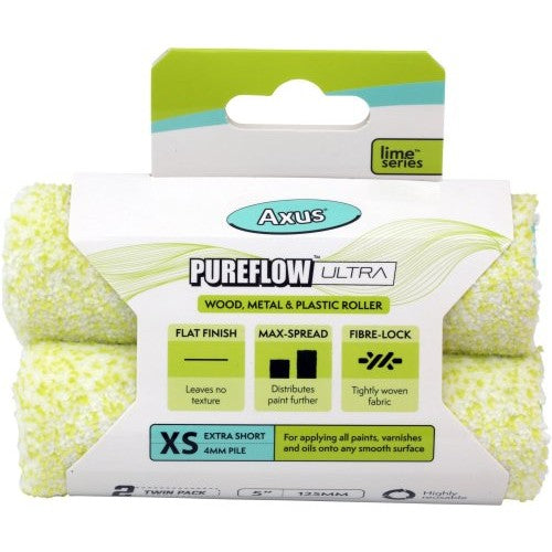 5" Axus Decor Pureflow Ultra Extra Short Pile Mini Roller Sleeve - Pack Of 2