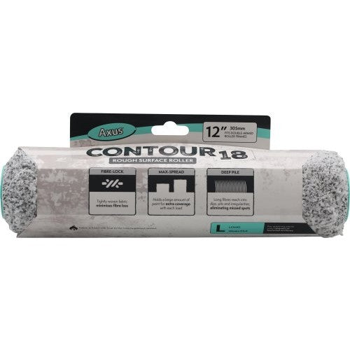 Axus Decor Contour 18mm Long Pile Roller Sleeve 12"