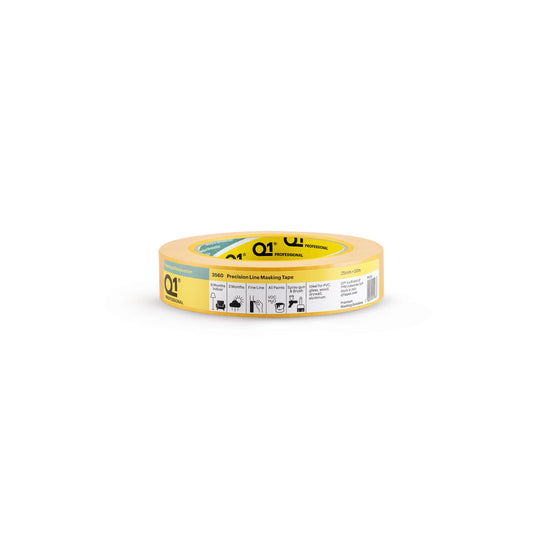 Q1 Precision Line Masking Tape 25mm