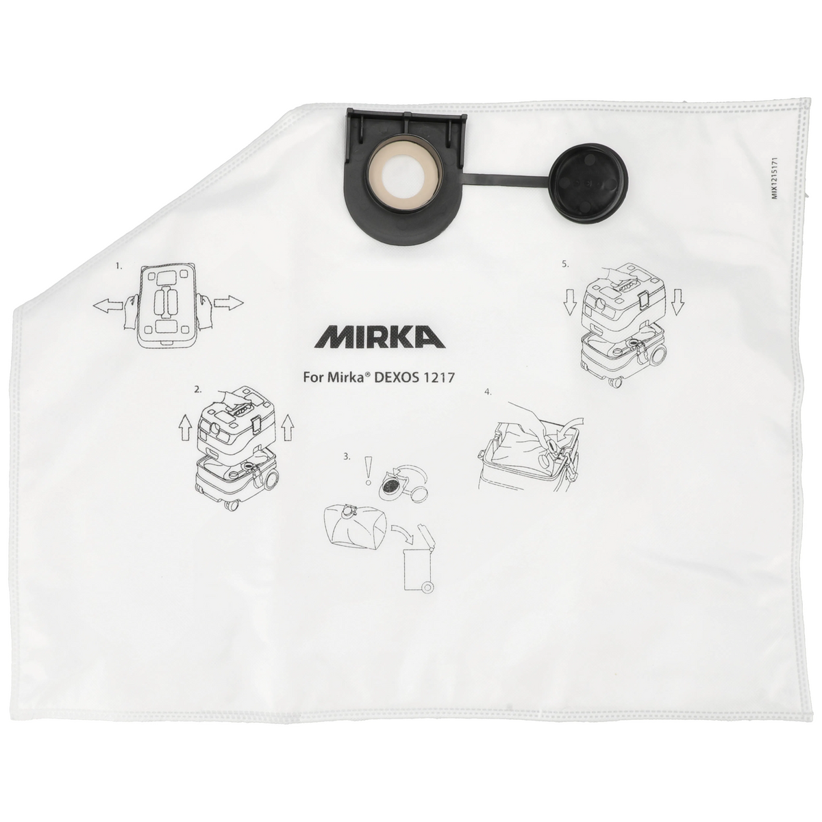 Mirka Fleece Dust Bag DEXOS 1217 - Pack Of 5