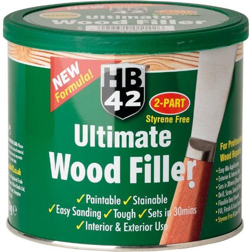 550g HB42 Ultimate Wood Filler Natural