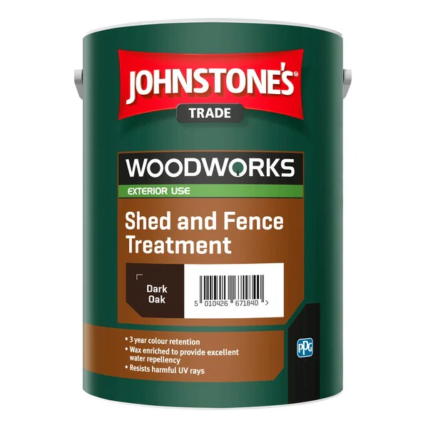 Johnstones Trade Woodwork Shed & Fence Treatment 5lt