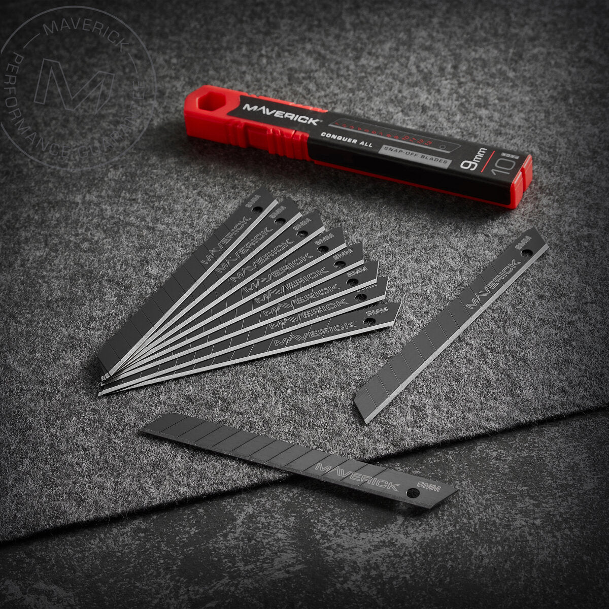 Maverick Snap Off Blades 9mm Pack Of 10