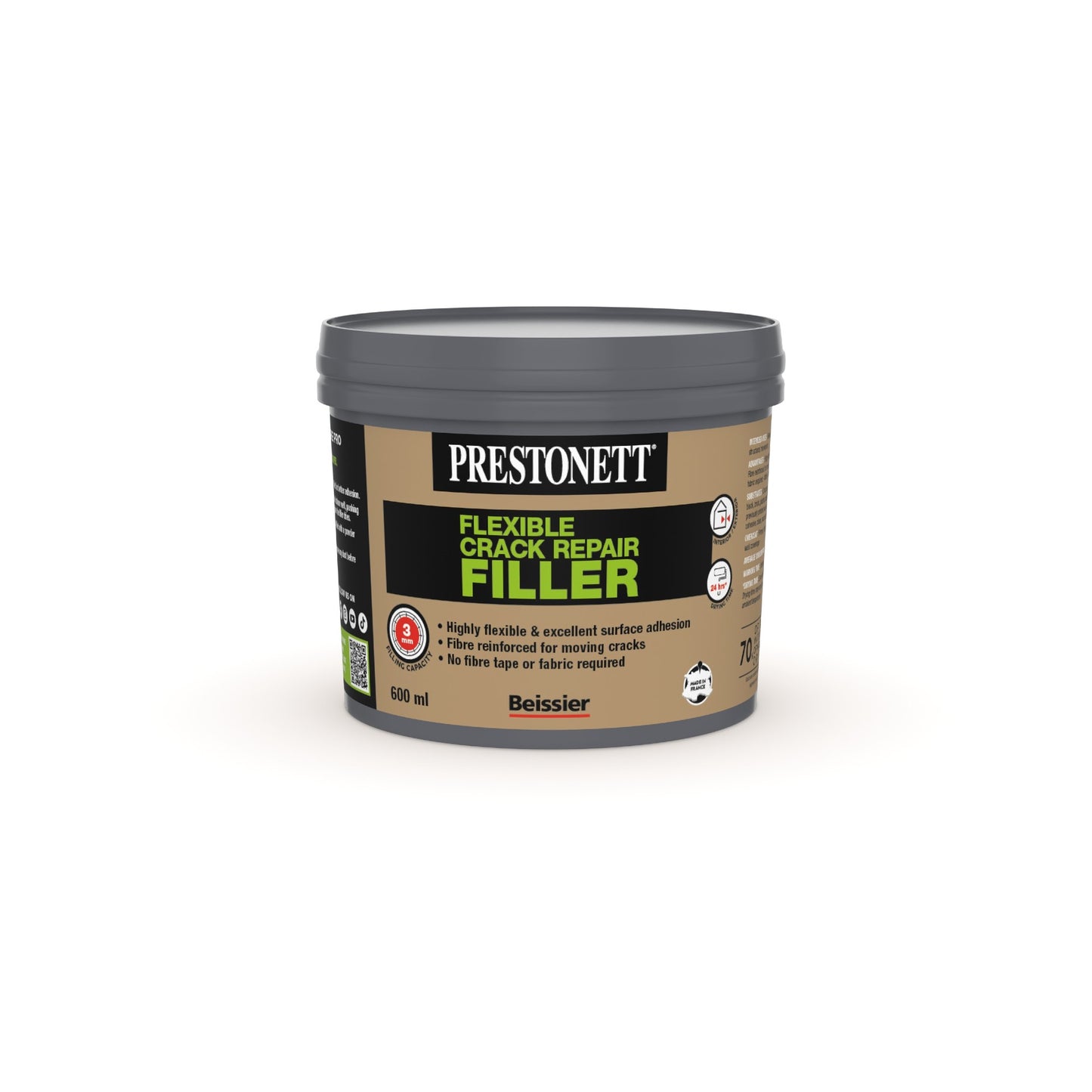 Beissier Prestonett Flexible Crack Repair Filler 600ml