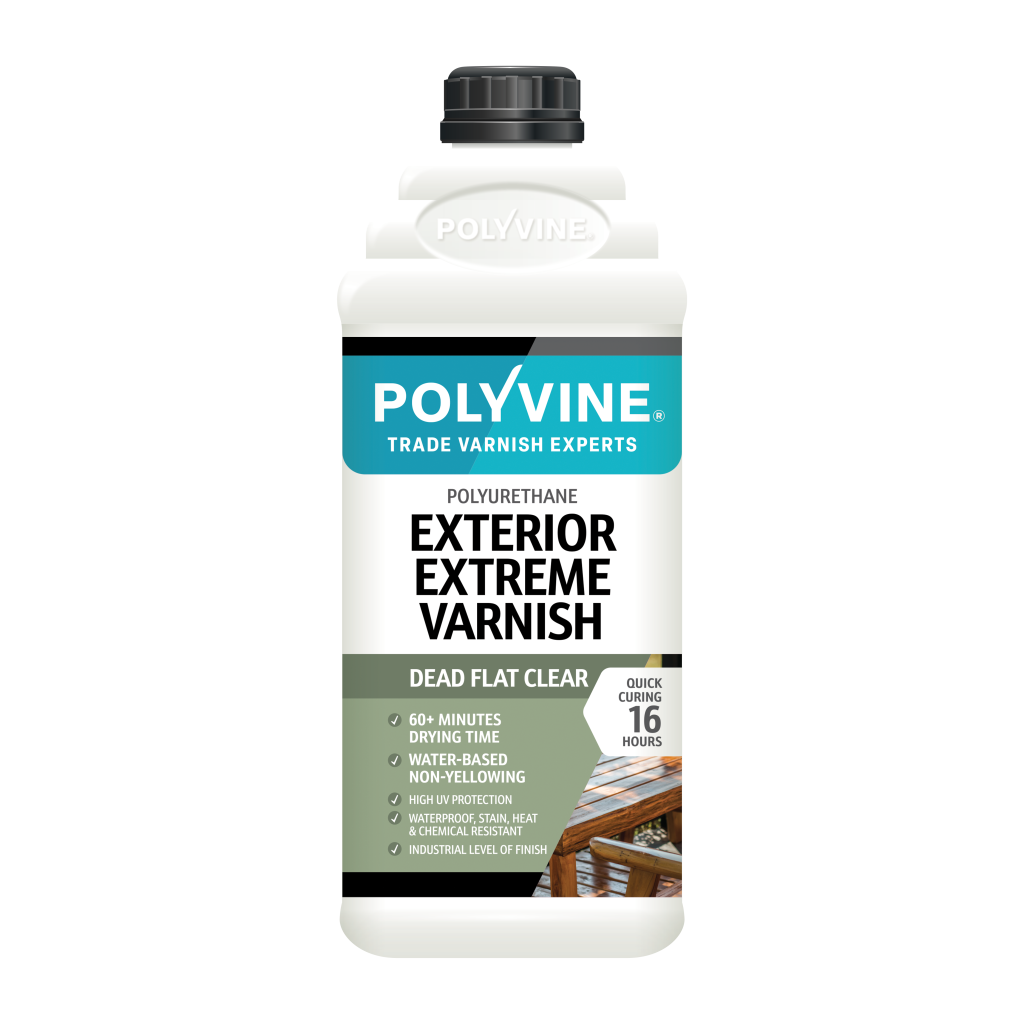 Polyvine Exterior Extreme Varnish Dead Flat