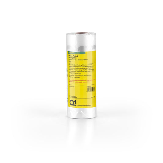 Q1 Prefolded Masking Film 610mm x 54m - Box Of 12