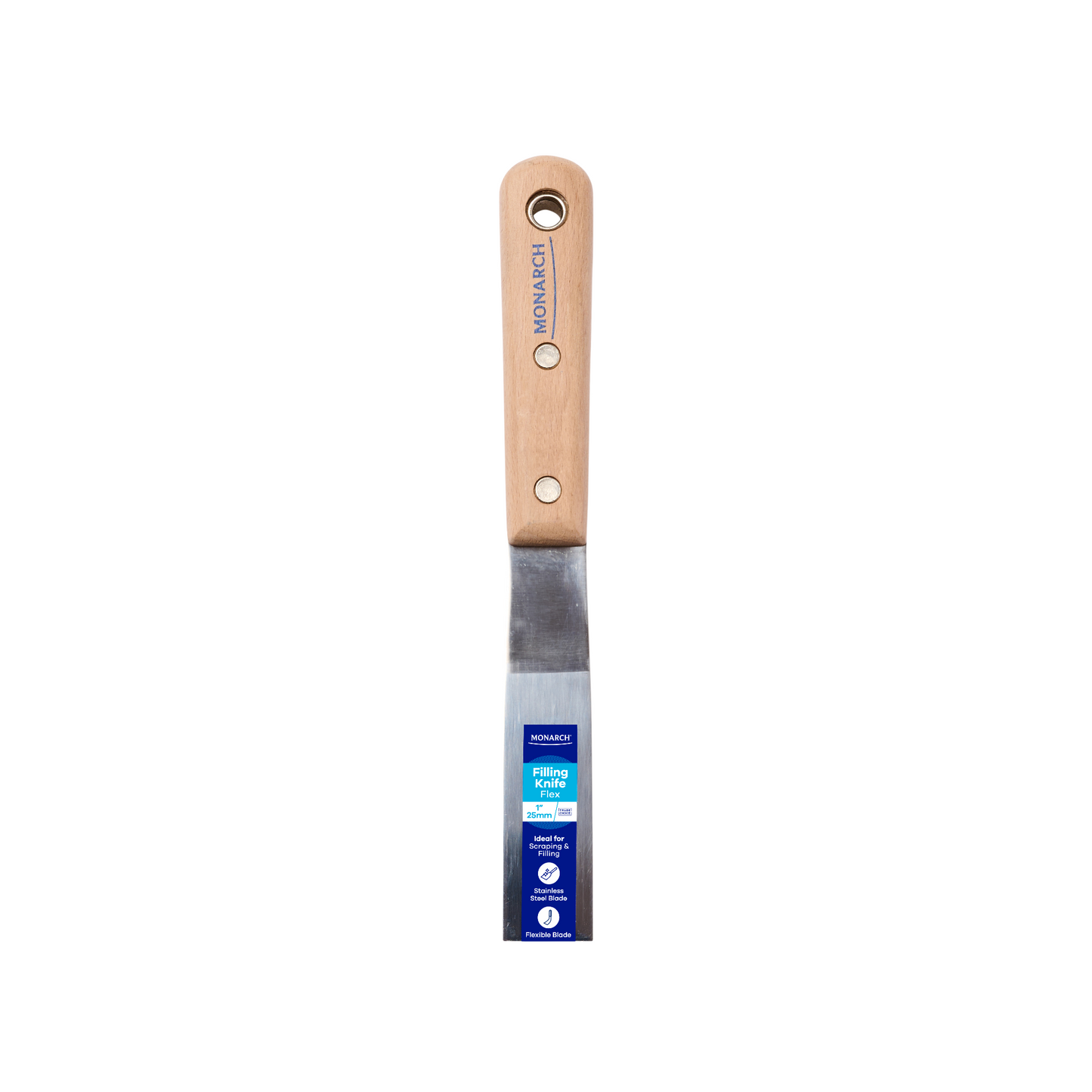 Monarch Timber Handle Filling Knife 25mm