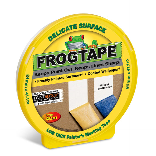Frog Tape Delicate Surface Painter's Tape Yellow - 41.1m