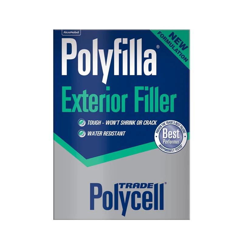 2kg Polycell Trade Polyfilla Exterior Filler