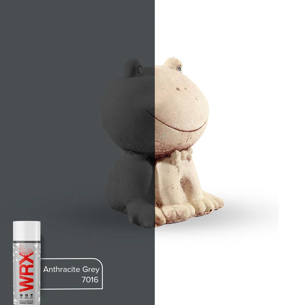 WRX Multi-Purpose Spray Paint Gloss Anthracite Grey 400ml Ral 7016