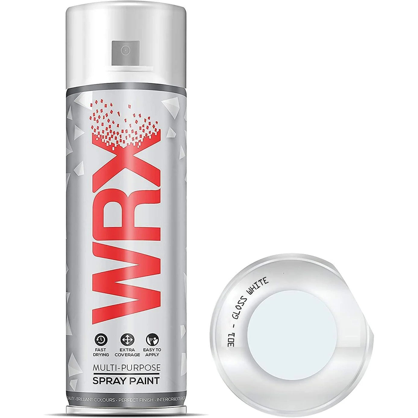 WRX Multi-Purpose Spray Paint Gloss White 400ml