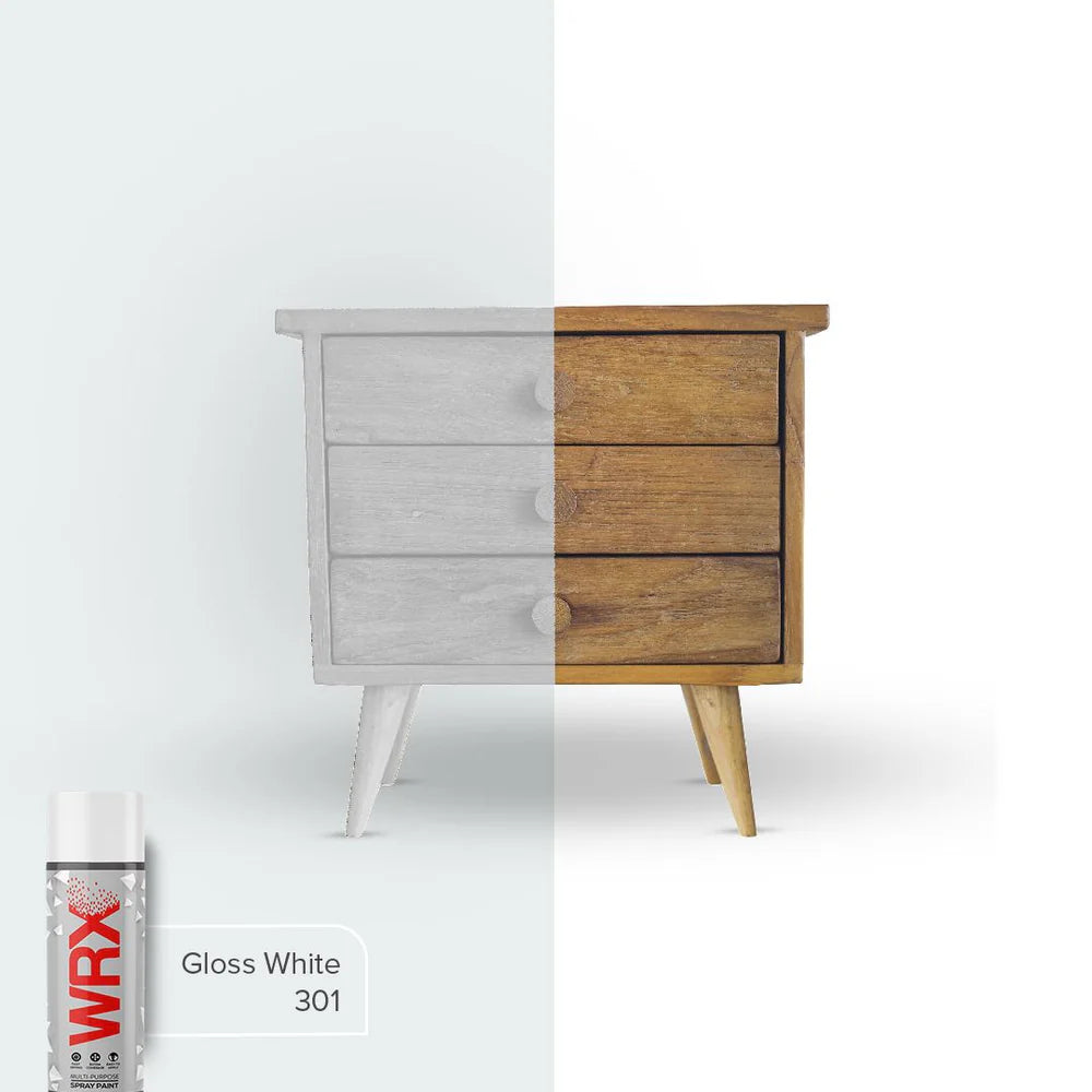 WRX Multi-Purpose Spray Paint Gloss White 400ml