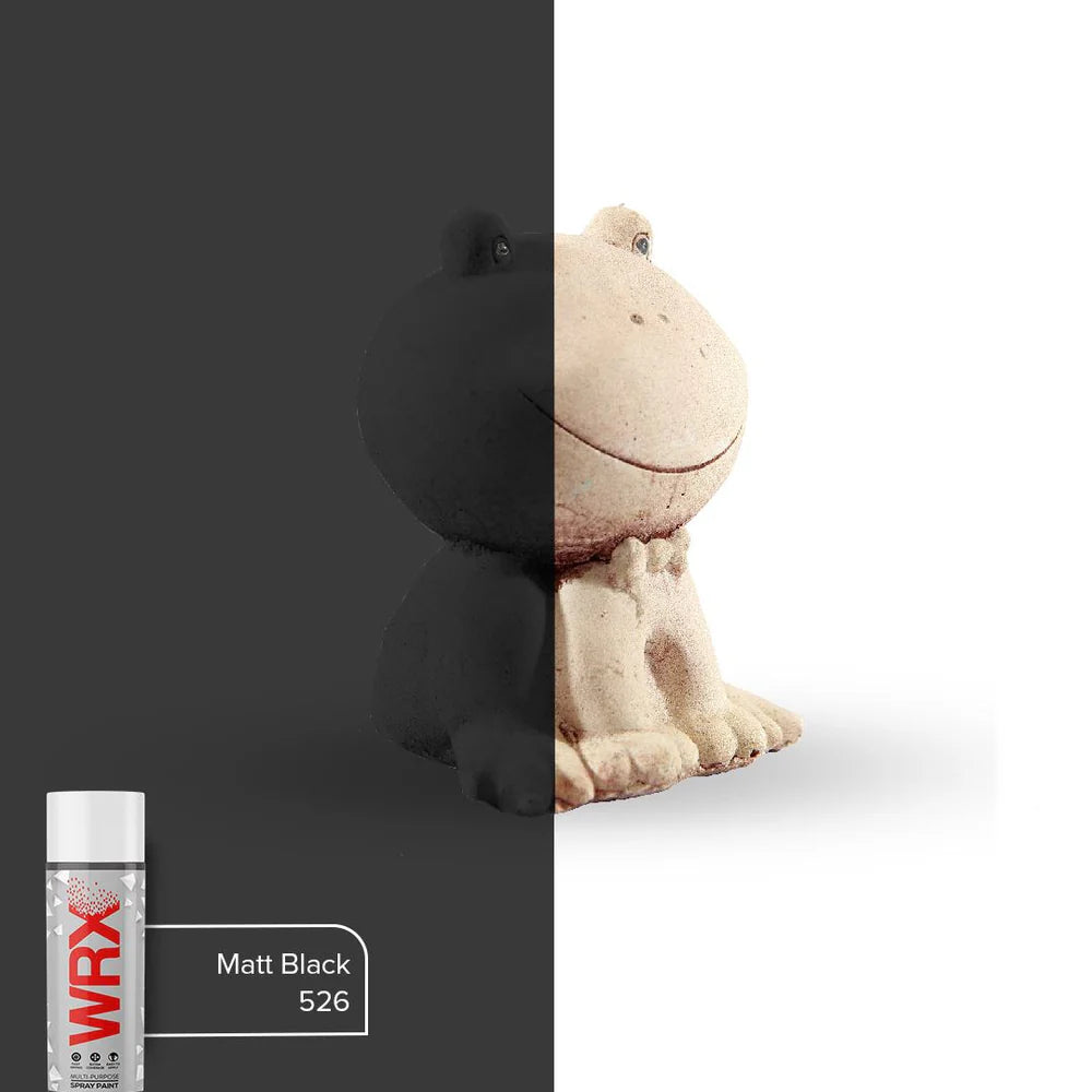 WRX Multi-Purpose Spray Paint Matt Black 400ml
