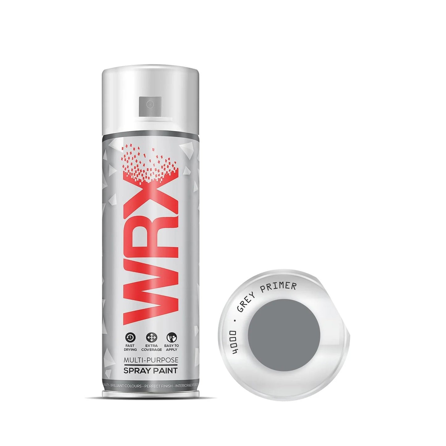WRX Multi-Purpose Spray Paint Primer Grey 400ml