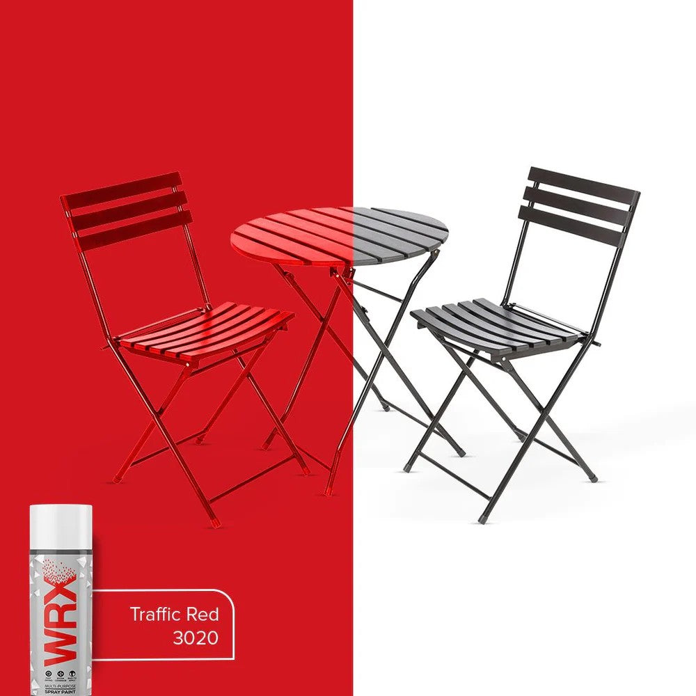 WRX Multi-Purpose Spray Paint Traffic Red 400ml Ral 3020