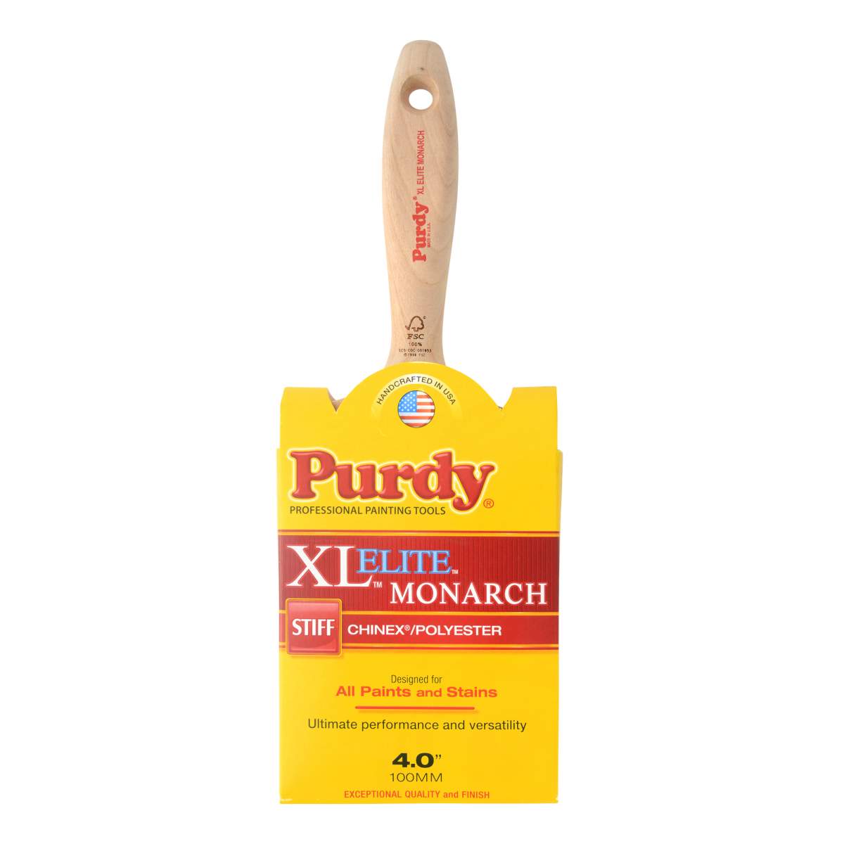 4" Purdy Monarch XL Elite Paint Brush