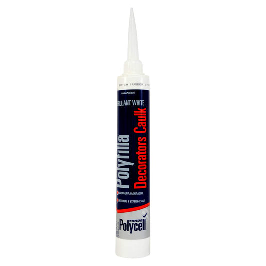 380ml Polycell Trade Polyfilla Decorators Caulk