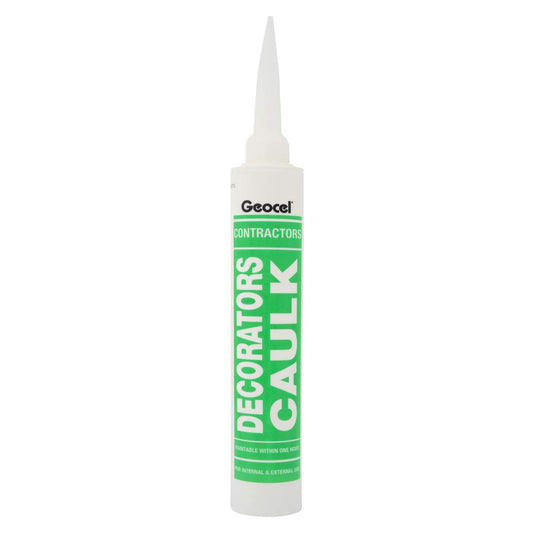 380ml Geocel Decorators Caulk White