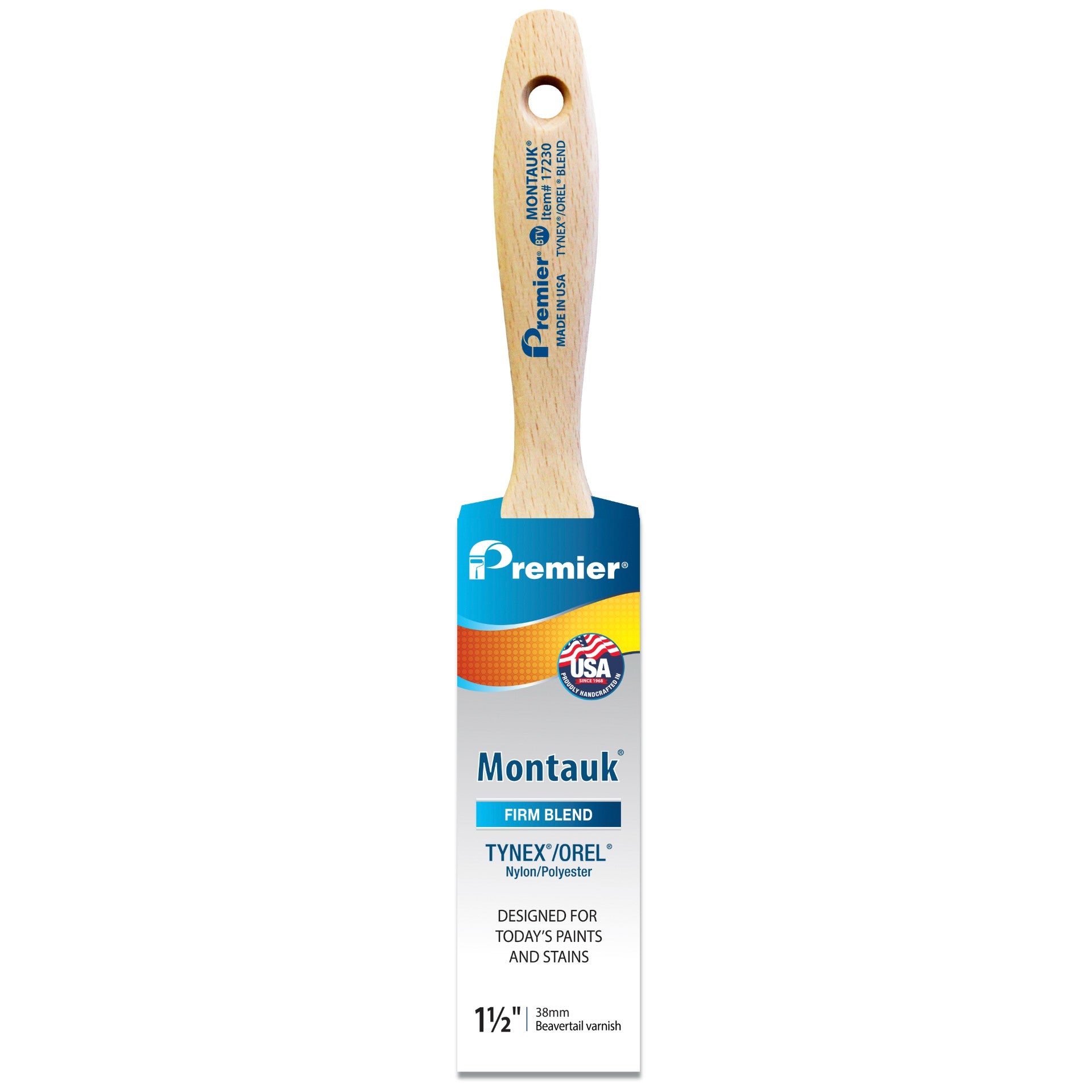 1.5" Premier Montauk Beavertail Paint Brush