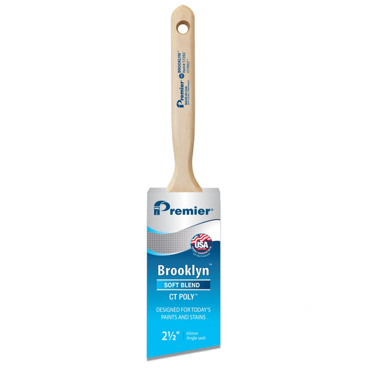 2.5" Premier Brooklyn Angle Sash Paint Brush