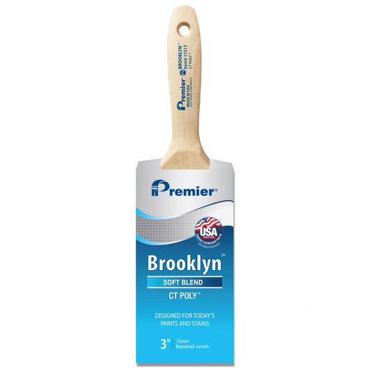 3" Premier Brooklyn Beavertail Paint Brush