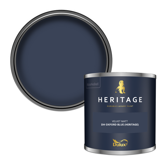 125ml Dulux Heritage Sample Pot DH Oxford Blue
