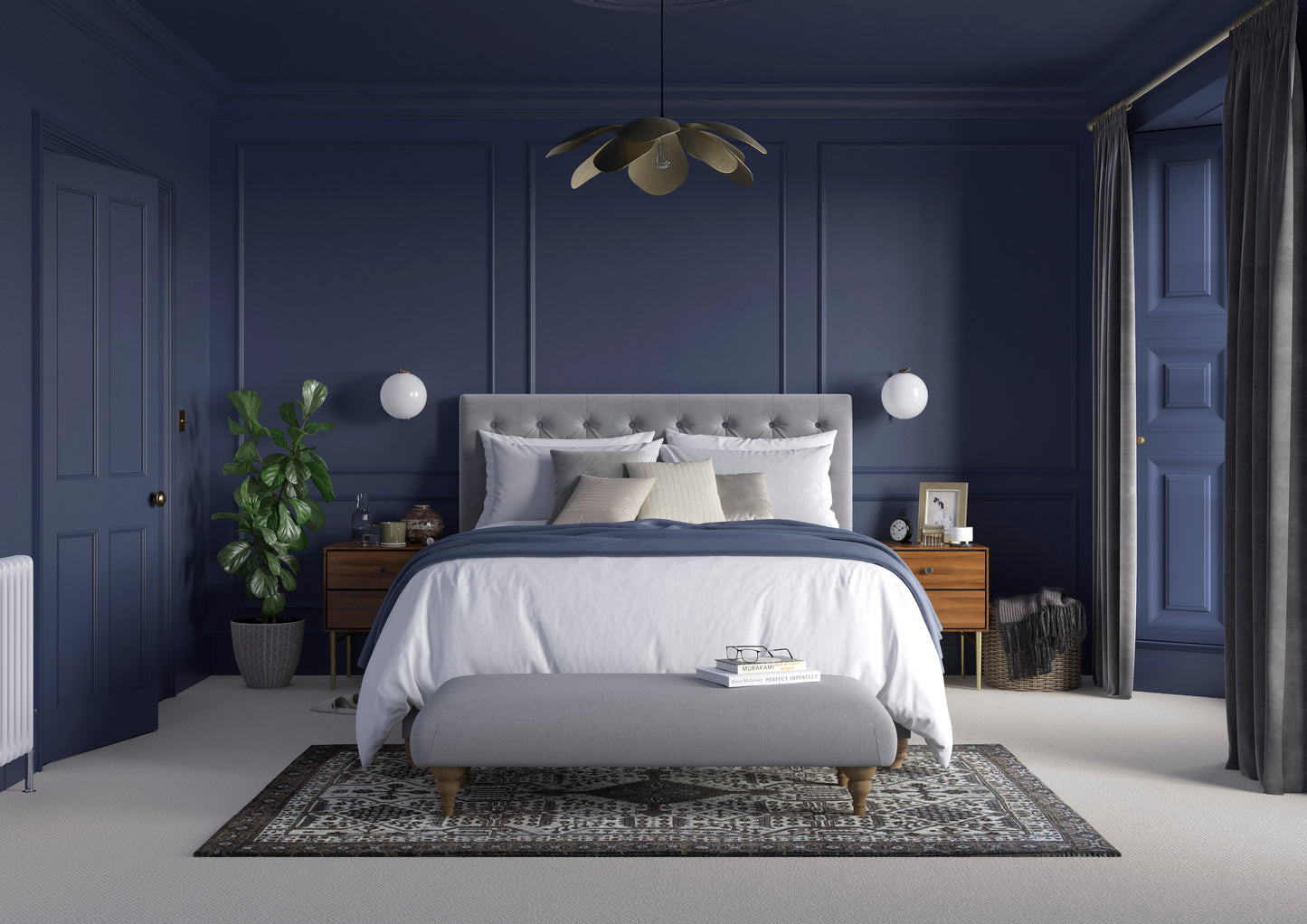 125ml Dulux Heritage Sample Pot DH Oxford Blue