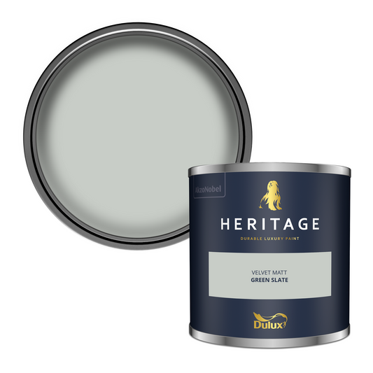 125ml Dulux Heritage Sample Pot Green Slate