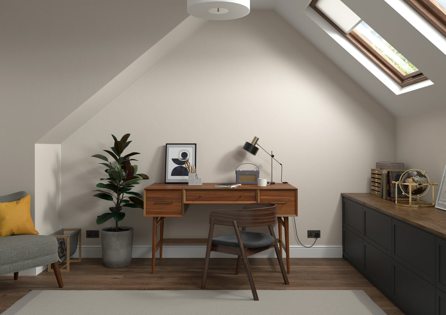 125ml Dulux Heritage Sample Pot Pale Walnut