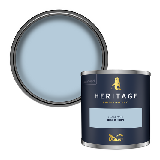 125ml Dulux Heritage Sample Pot Blue Ribbon