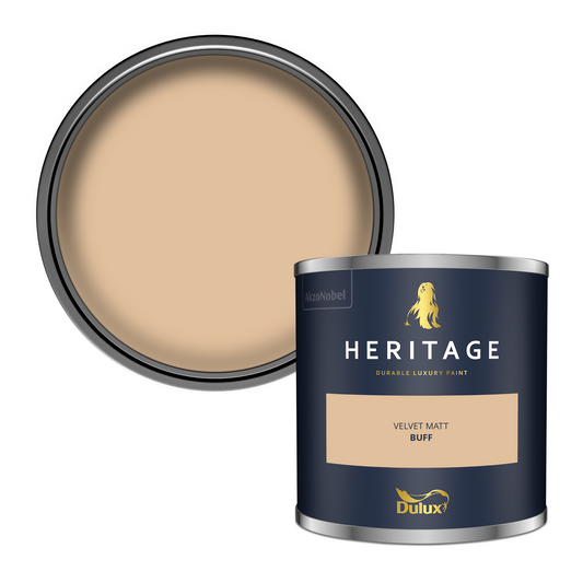125ml Dulux Heritage Sample Pot Buff
