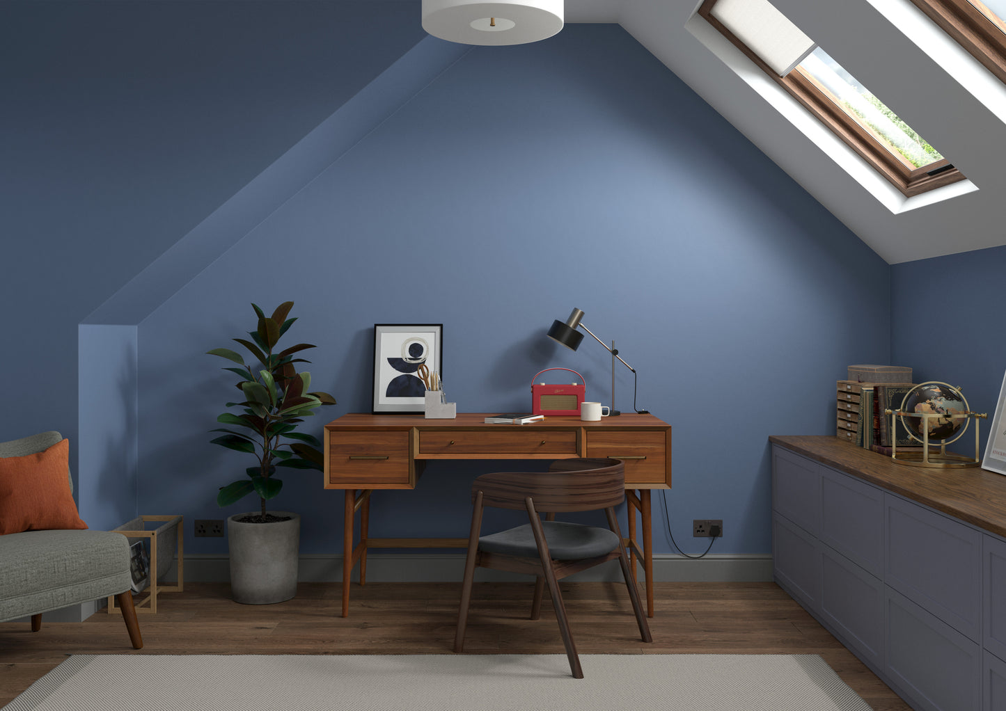 125ml Dulux Heritage Sample Pot DH Indigo