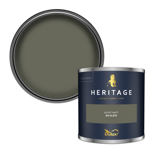 125ml Dulux Heritage Sample Pot DH Slate