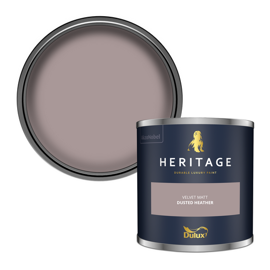 125ml Dulux Heritage Sample Pot Dusted Heather
