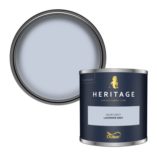 125ml Dulux Heritage Sample Pot Lavender Grey