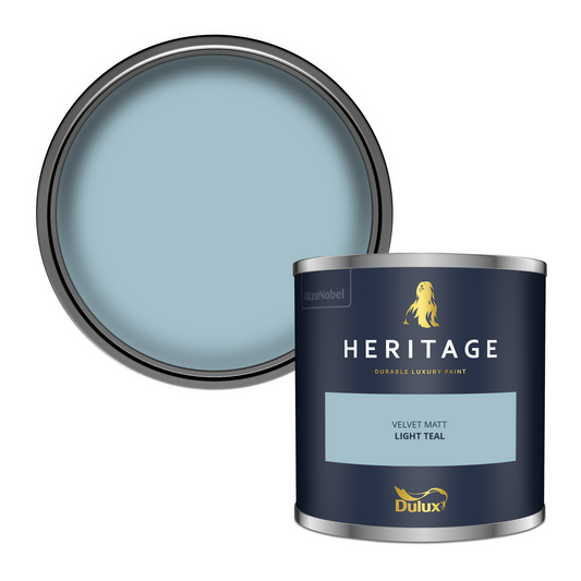 125ml Dulux Heritage Sample Pot Light Teal